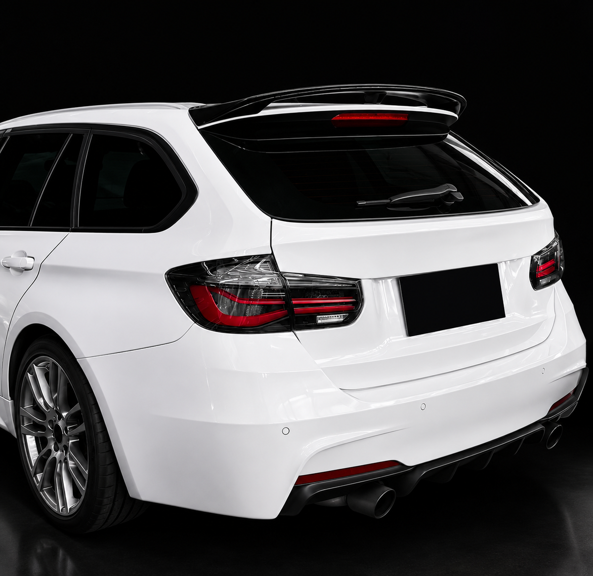 BMW 3 Series F31 Touring (2012–2019) | Gloss Black Rear Roof Spoiler