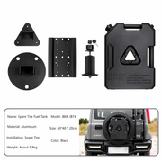 Suzuki Jimny JB64/JB74 (2019–Present) | Spare Wheel Mounted Fuel Tank (Expansion Kit)