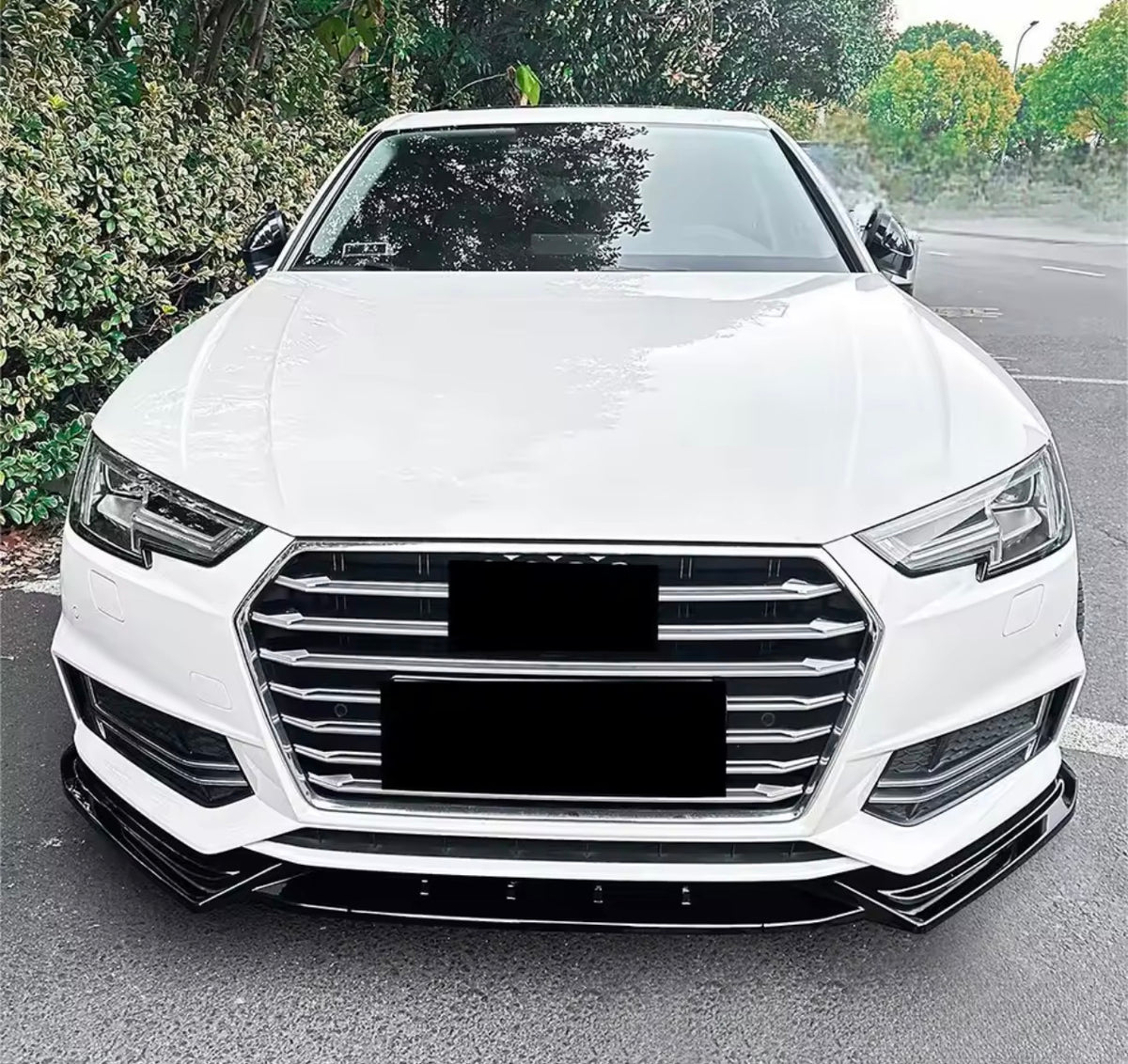 Audi A4 B9 S Line / S4 (2016–2019) | Gloss Black Front Splitter