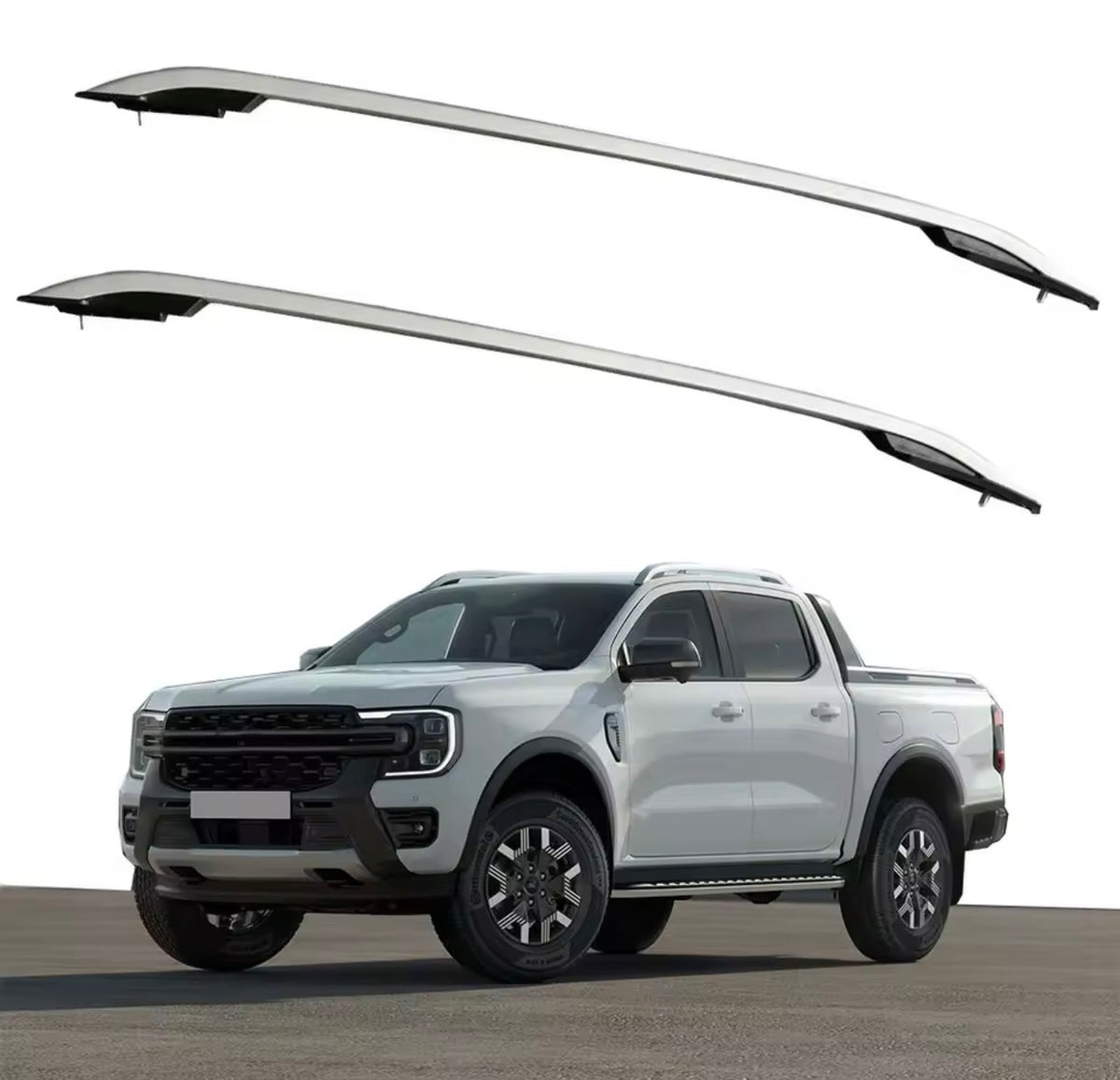 Ford Ranger Next-Gen (2024–2025) | Aluminium Roof Rails