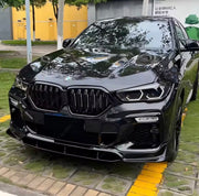 BMW X6 G06 / X6M F96 (2019–2023) | Gloss Black Double Slat Front Grille