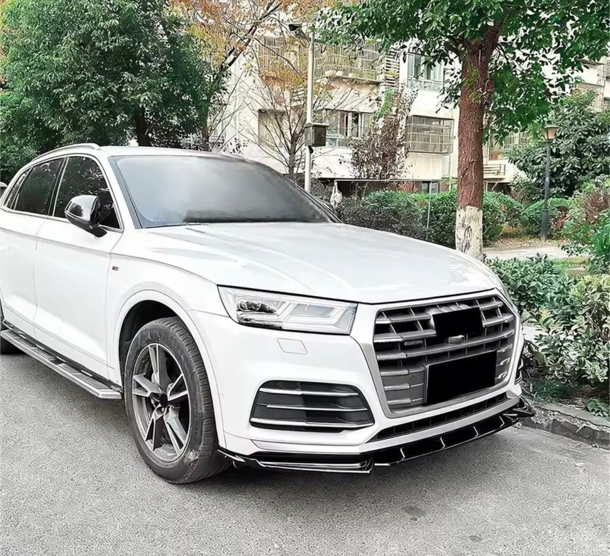 Audi Q5 / SQ5 FY (2018–2020) | Gloss Black Front Splitter