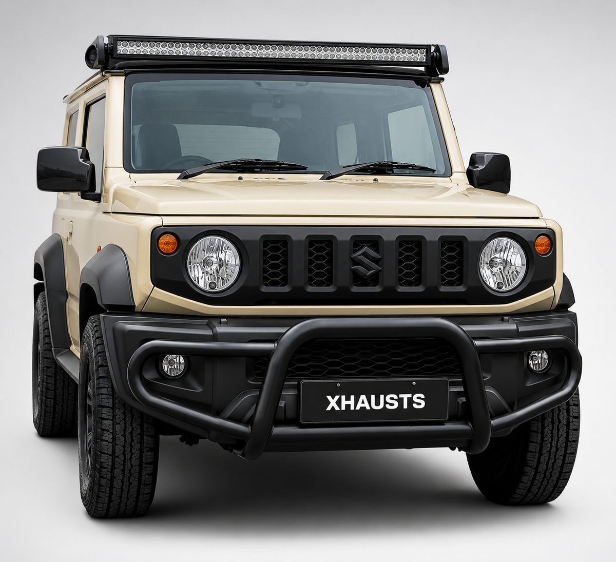 Suzuki Jimny JB64/JB74 (2019–Present) | Steel Front Bull Bar & Bumper Guard