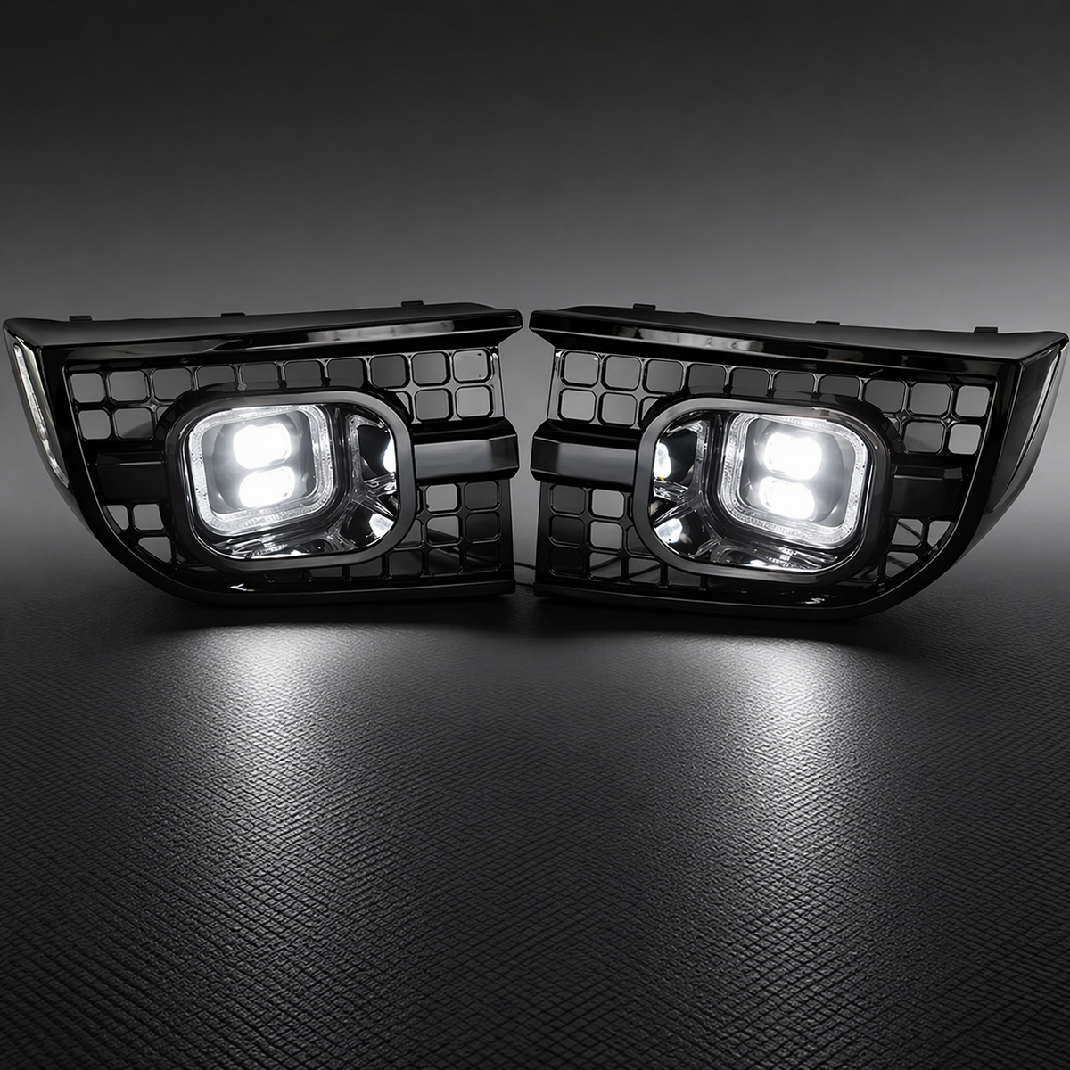 Land Rover Defender 90/110/130 (2020–Present) | LED DRL Fog Light Intake Kit