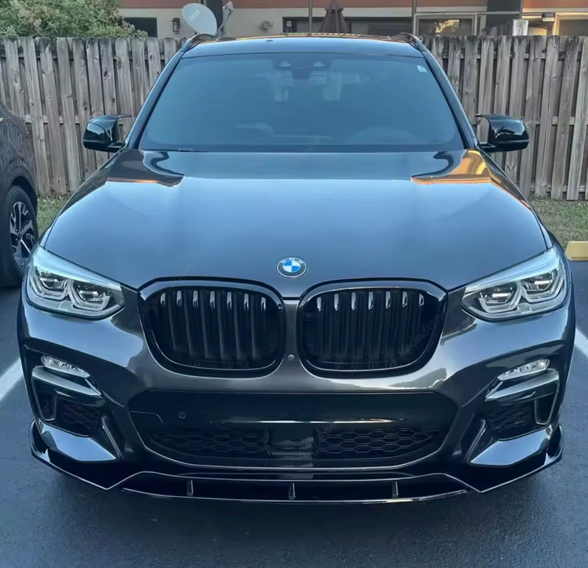 BMW X3 G01 / X4 G02 M Sport (2018–2021) | Gloss Black Front Splitter