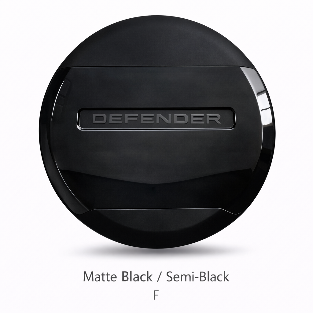 Land Rover Defender (2020–Present) | spare wheel cover with DEFENDER Lettering (19–22 Inch