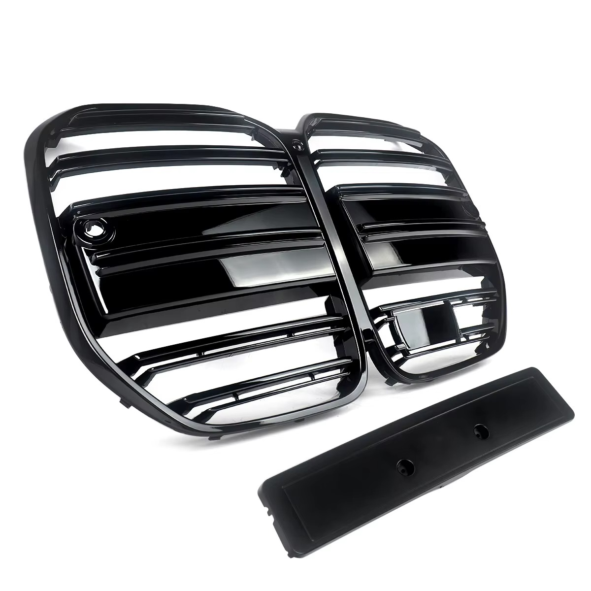 BMW 4 Series G22/G23 GT-Style Gloss Black Front Grille | 2021–2023