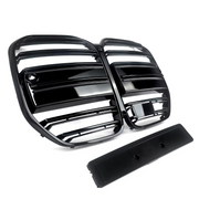 BMW 4 Series G22/G23 GT-Style Gloss Black Front Grille | 2021–2023