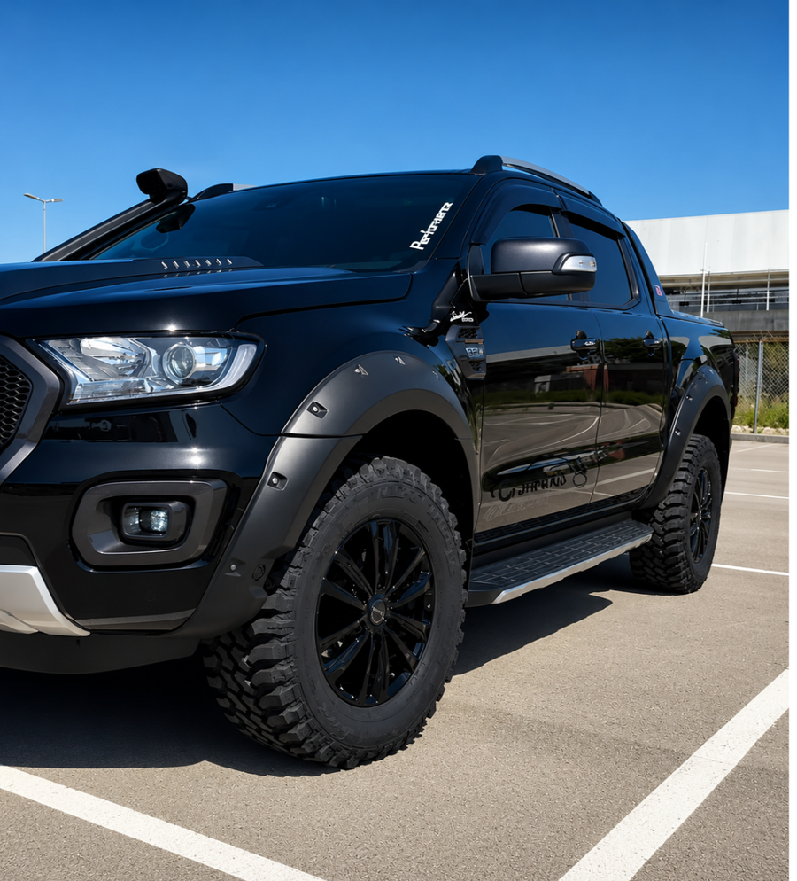 Ford Ranger T7 / T8 Wildtrak (2015–2022) | Bolt-On Wheel Arch Fender Flare Kit 6 Inch