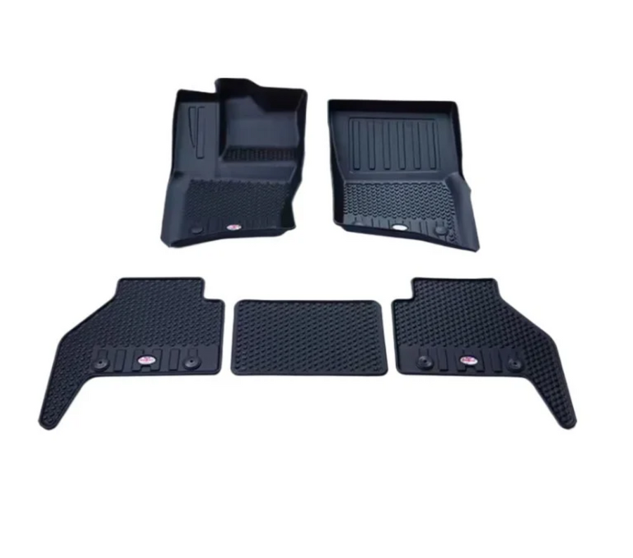 Land Rover Defender 110 (2020–2024) | All-Weather Floor Mats – Original Style Waterproof Set