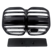 BMW 4 Series G22/G23 GT-Style Gloss Black Front Grille | 2021–2023