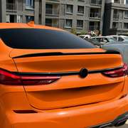 BMW 2 Series F44 Gran Coupe fitted with gloss black MP style rear spoiler