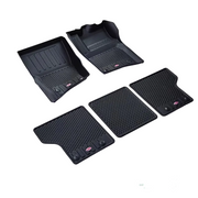 Five-piece all-weather floor mat set for Land Rover Defender 90