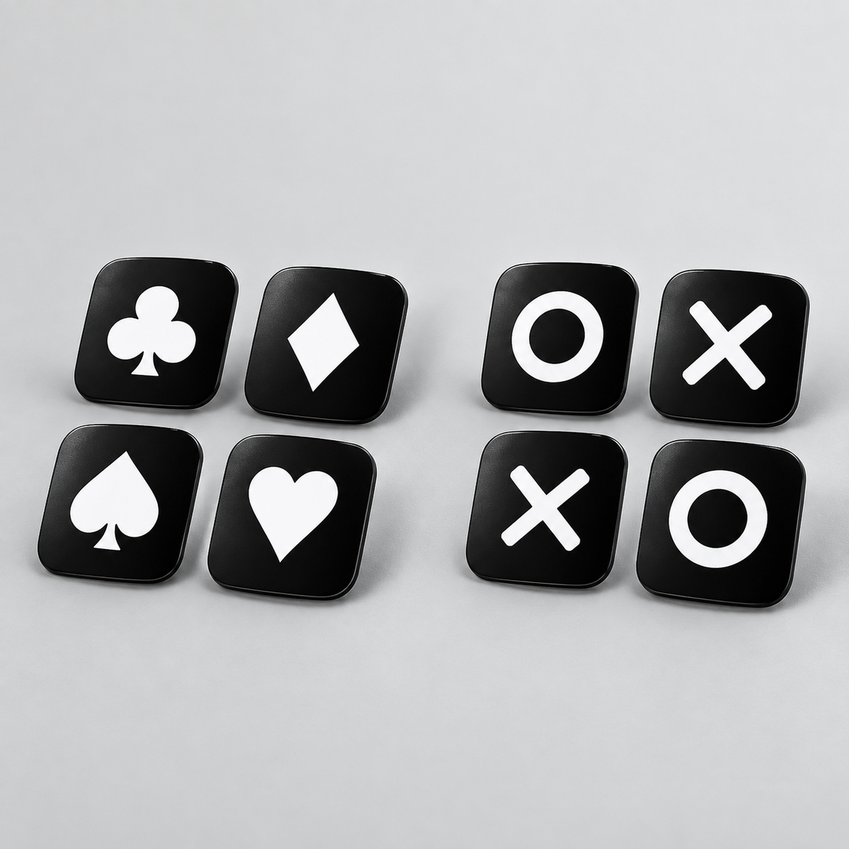 Poker suit and XOXO tail-light sticker insert designs for Land Rover Defender L663
