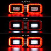 Tail signal reverse and combined lighting functions