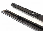 Underside and mounting points of Defender roof rails