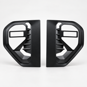 Logo-free matte-black side vent cover trim pair for Ford Ranger 2023 to 2026