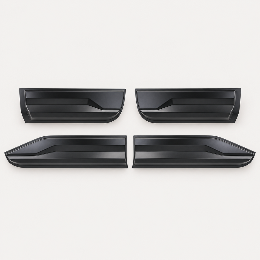 Ford Ranger T9 (2023–2024) | Side Door Moulding Body Cladding – Matte Black