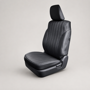 Suzuki Jimny JB64 JB74 black Nappa-style front seat cover