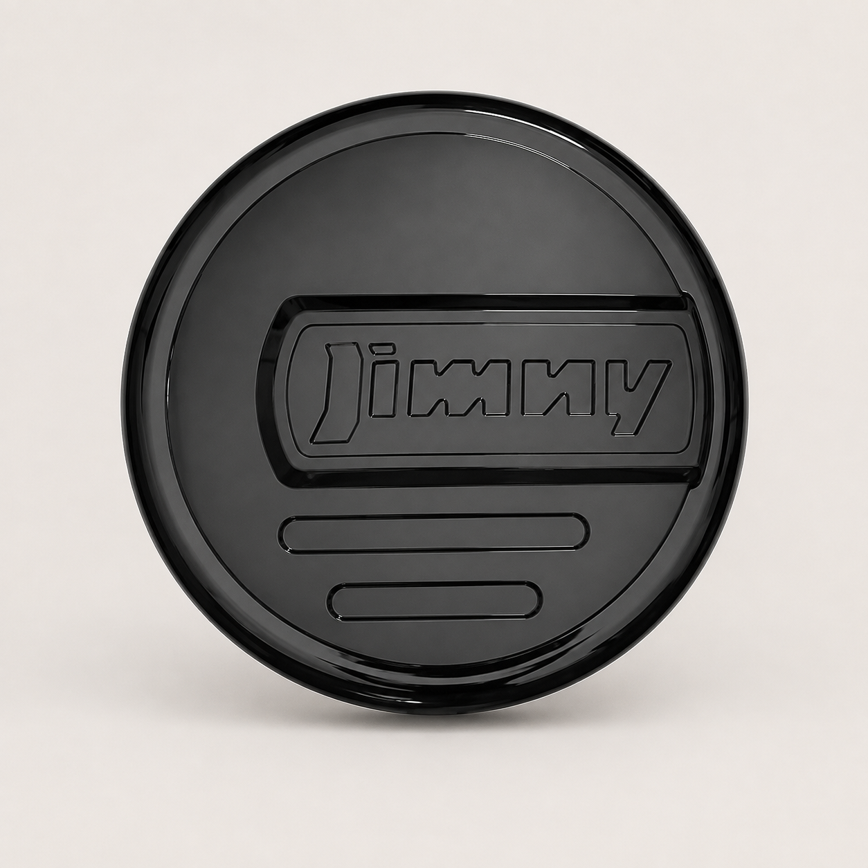 Gloss black embossed Jimny spare wheel cover for Suzuki Jimny JB64 JB74