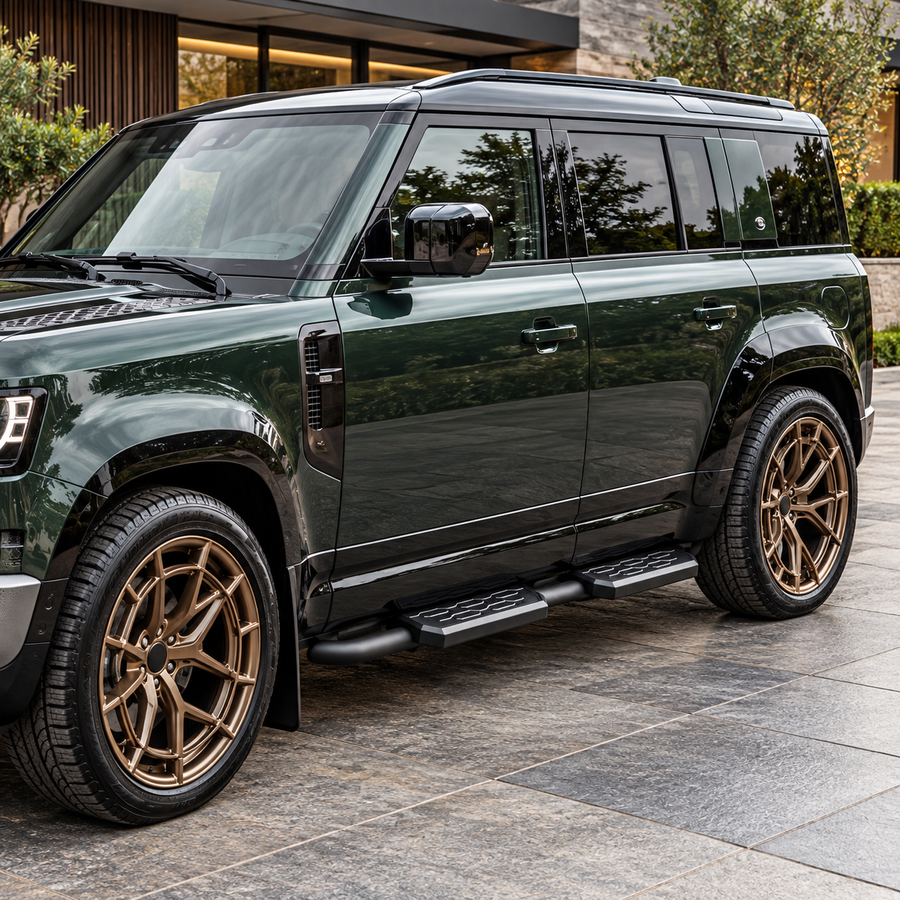 Land Rover Defender 110 L663 (2020–2025) | Style Shadow Hex Side Steps